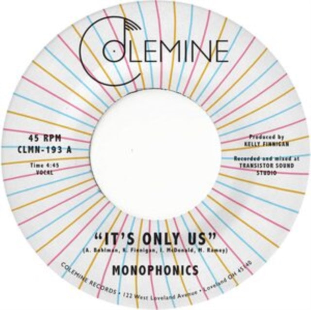 Monophonics - It's Only Us - 7 Inch Vinyl