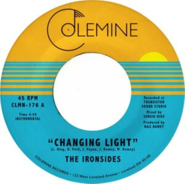 Ironsides - Changing Light / Sommer (Opaque Blue Vinyl)