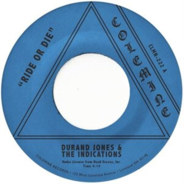Durand & The Indications Jones - Ride Or Die / More Than Ever - 7 Inch Vinyl
