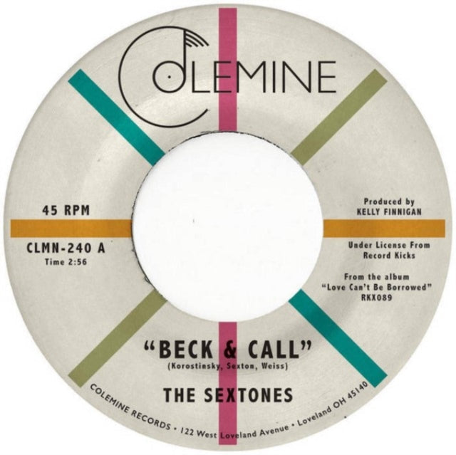 Sextones - Beck & Call / Daydreaming (Opaque Pink 7Inch) - 7 Inch Vinyl