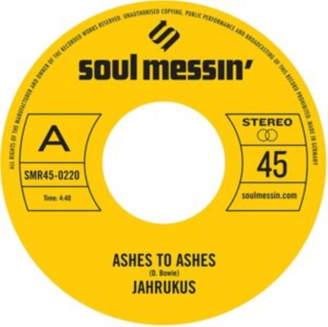 Ashes To Ashes B/W Island Girl