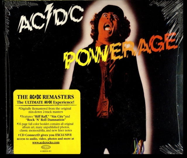 High Voltage & Dirty Deeds Done Dirt Cheap & Powerage & Highway To Hell & Back In Black & For Those About To Rock & Razor's Edge & Black Ice & Fly On The Wall