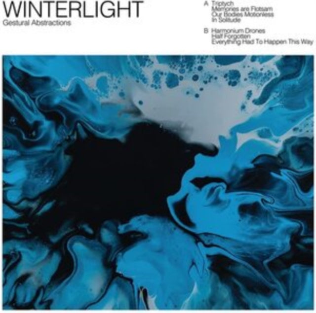 Gestural Abstractions (Blue With Black Splatter LP Vinyl) Vinyl Record
