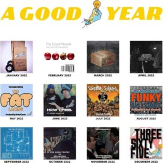 Good People - Good Year (Opaque Duckie Yellow LP Vinyl)