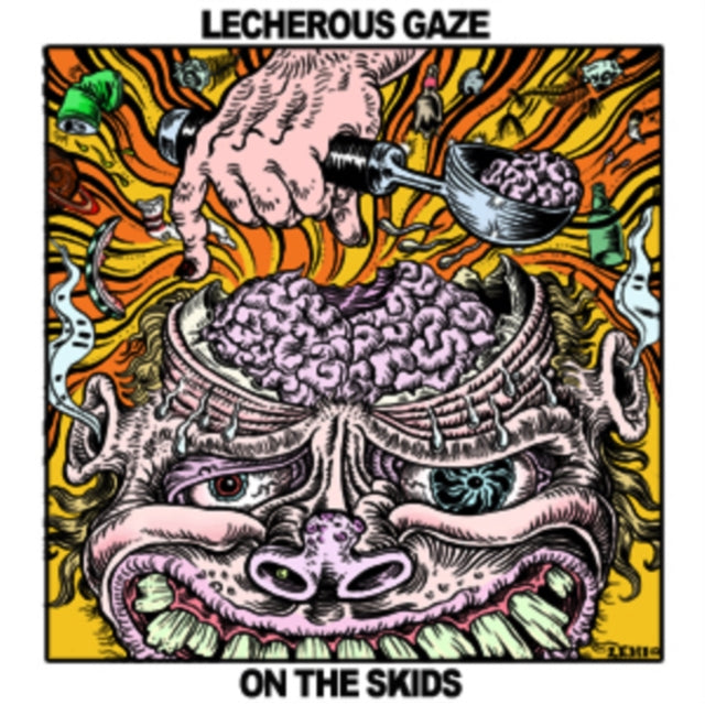 Lecherous Gaze - On The Skids - LP Vinyl