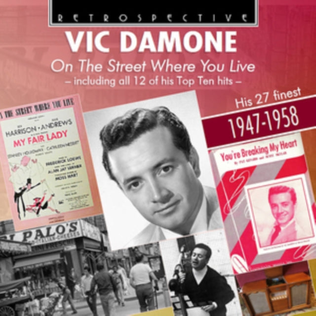 Vic Damone - On The Street Where You Live - CD