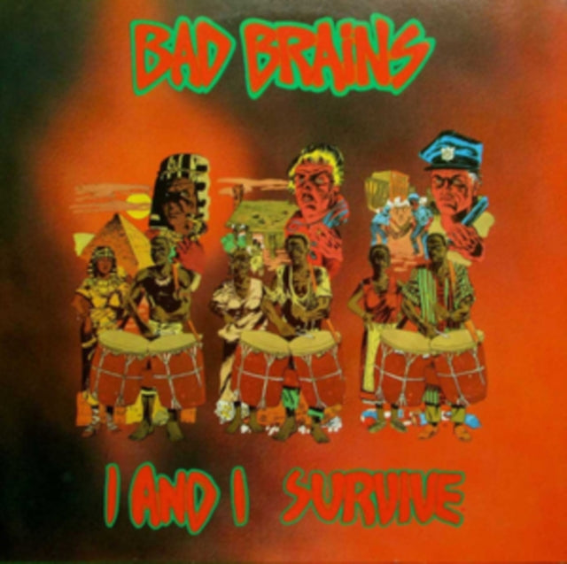 Bad Brains - Into The Future (Green, Yellow, Red Splatter LP Vinyl) & I & I Survive & Quickness (Punk Note) & I Against I & I Against I - Punk Note & Rock For Light (Burnt Orange LP Vinyl)
