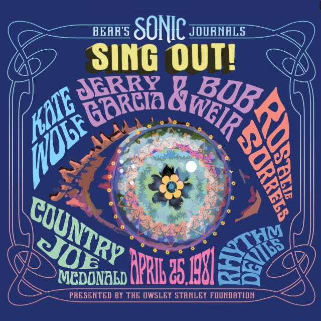 Various Artists - Bear's Sonic Journals: Sing Out! (Berkeley Community Theater, 4/25/1981) (Media Book/3CD)