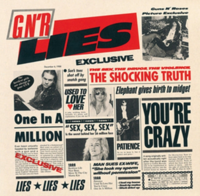 Greatest Hits & G N R Lies & Appetite For Destruction