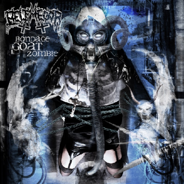 Belphegor - Totenritual (Crystal Clear Gold & Black Splatter LP Vinyl) & Bondage Goat Zombie (Transparent Blue/Black LP Vinyl)