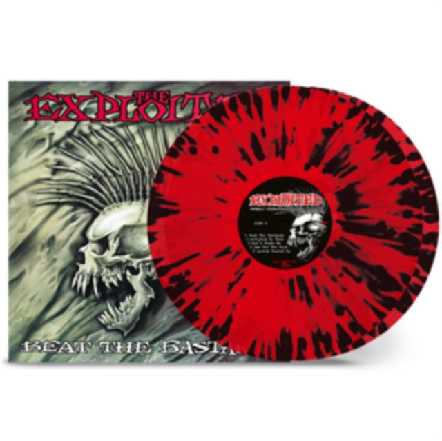 Exploited - Beat The Bastards (Trans Red & Black Splatter LP Vinyl)