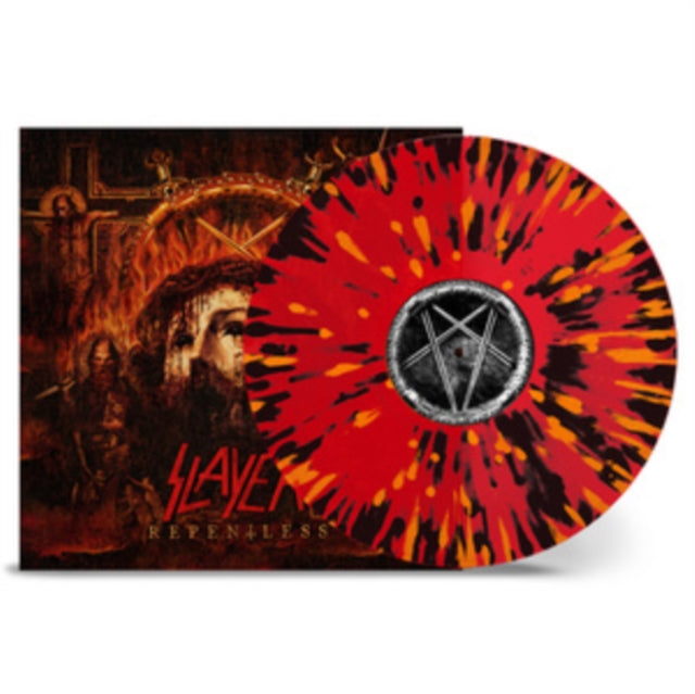 Slayer - Repentless (Transparent Red W/ Orange & Black LP Vinyl)