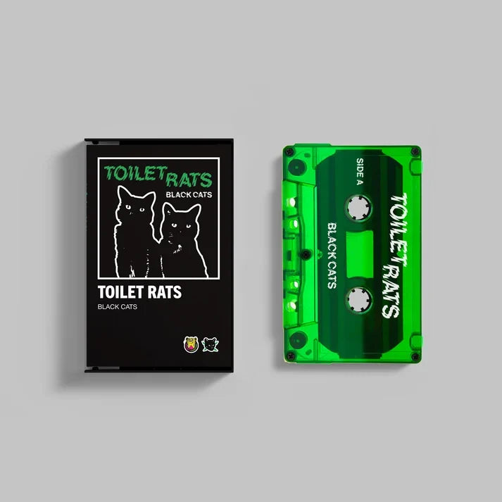 Toilet Rats – Black Cats Music Cassette Tape