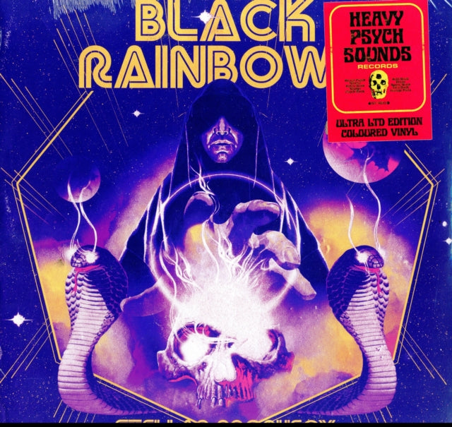 Black Rainbows - Stellar Prophecy (Red Background Splatter) - LP Vinyl