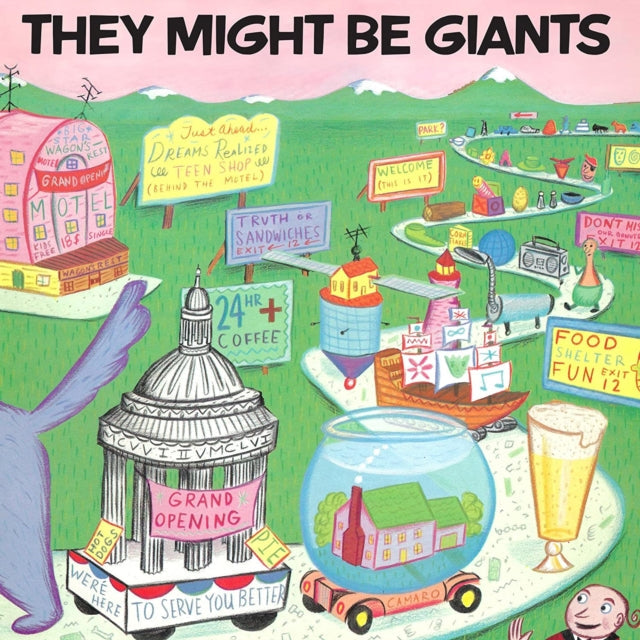 They Might Be Giants - They Might Be Giants (Pink & Green LP Vinyl)