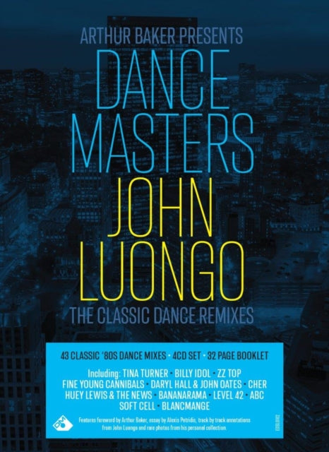 Arthur Baker Presents Dance Masters - John Luongo (4CD)