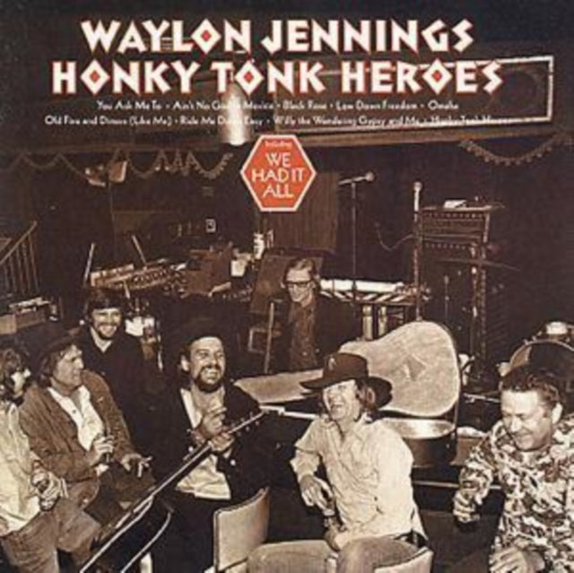 Waylon Jennings - Singer Of Sad Songs / The Taker-Tulsa / Good Hearted Woman / Ladies Love Outlaws & Honky Tonk Heroes & Ultimate Waylon Jennings & Dreaming My Dreams & Are You Ready For The Country & Ol Waylon - CD Bundle