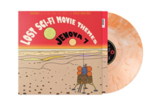 Jenova 7 - Lost Sci-Fi Movie Themes (White & Orange Marbled LP Vinyl)