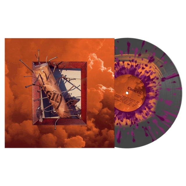 Conceit/In Windows, Through Mirrors (Tangerine In Black Ice With Orchid Splatter LP Vinyl)