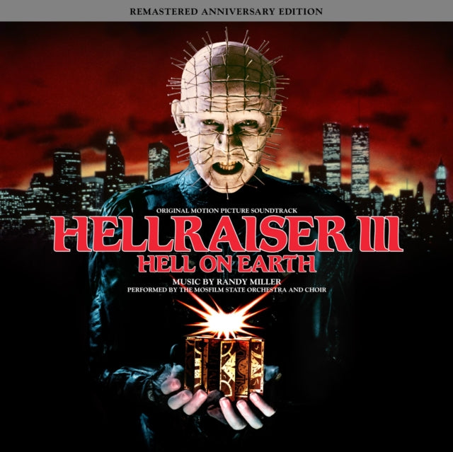 Hellraiser Iii – Hell On Earth Ost (2LP/Red W/ Black Smoke Vinyl)