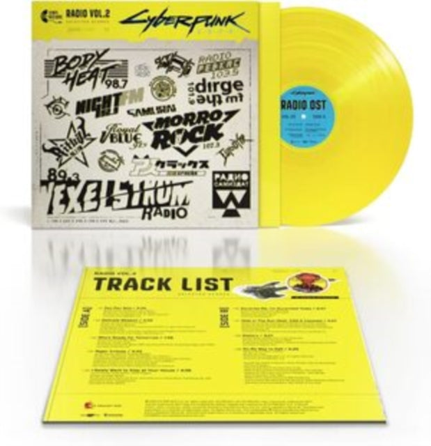 Cyberpunk 2077 Radio Vol.2 (Opaque Yellow LP Vinyl)