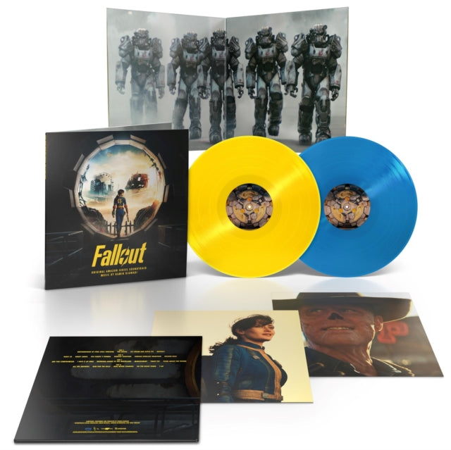 Ramin Djawadi - Fallout Original Amazon Series Ost (Limited Edition/Blue & Yellow Vinyl/2LP)