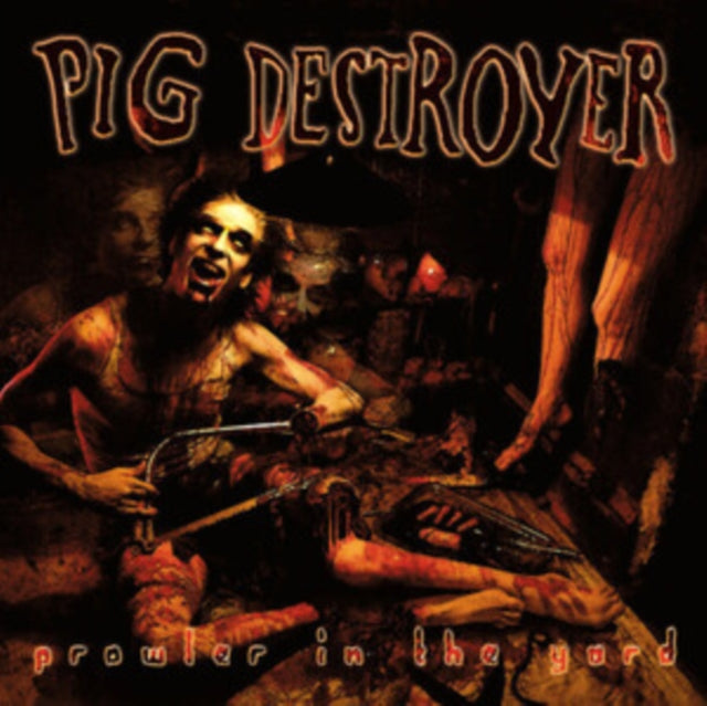 Pig Destroyer - Prowler In The Yard (Orange & Black Smoke LP Vinyl)