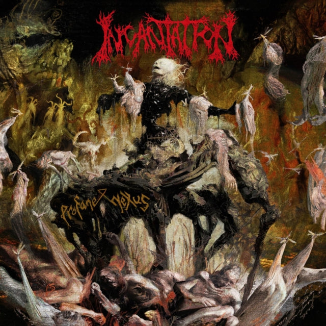 Profane Nexus (Swamp Green With Red, White & Black Splatter LP Vinyl) & Infernal Storm (Translucent Gold With Swamp Green, Red & White Splatter LP Vinyl) & Unholy Deification (Deep Purple LP Vinyl)