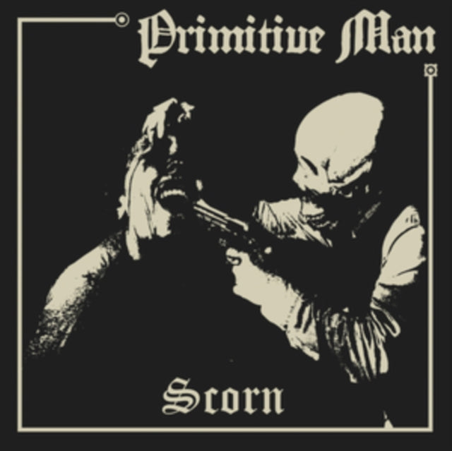 Primitive Man - Scorn (Black Ice With Heavy Bone White Splatter LP Vinyl)