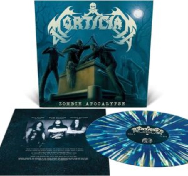 Zombie Apocalypse (Sea Blue With White, Bone White & Gold Splatter LP Vinyl) & Domain Of Death (Orange Krush LP Vinyl) & Darkest Day Of Horror (Sea Blue With Splatter  LP Vinyl)