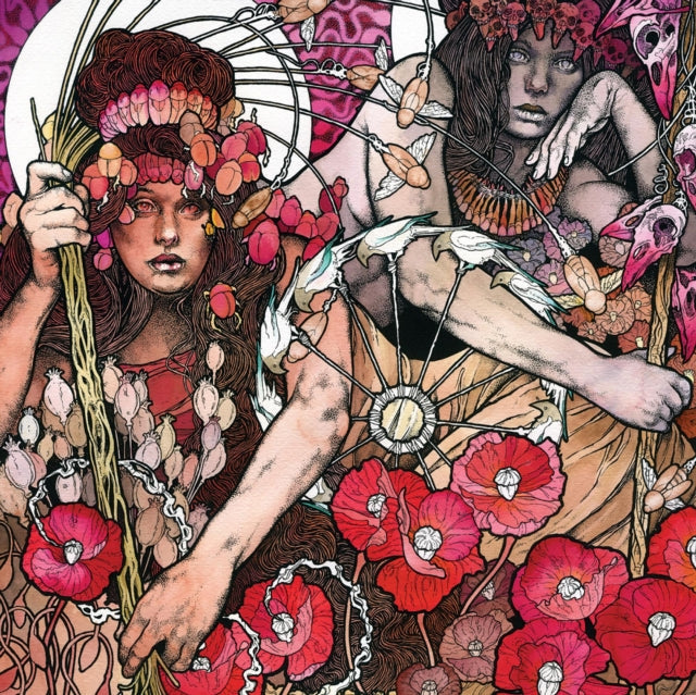 Baroness - Yellow & Green (Neon Yellow, Milky Clear & Black/Neon Green, Milky Clear & Black Ripple Vinyl/2LP) & Blue Record (Cyan Blue, Milky Clear & Black Ripple Effect Vinyl/2LP) & Red Album (Red, Milky Clear & Black Ripple Effect Vinyl/2LP)