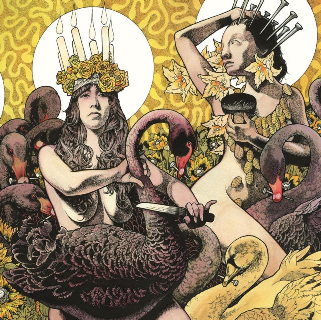 Baroness - Yellow & Green (Neon Yellow, Milky Clear & Black/Neon Green, Milky Clear & Black Ripple Vinyl/2LP) & Blue Record (Cyan Blue, Milky Clear & Black Ripple Effect Vinyl/2LP) & Red Album (Red, Milky Clear & Black Ripple Effect Vinyl/2LP)