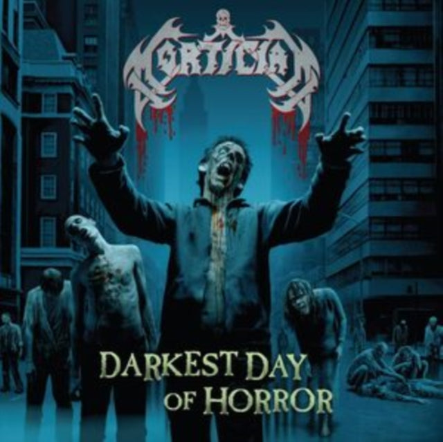 Zombie Apocalypse (Sea Blue With White, Bone White & Gold Splatter LP Vinyl) & Domain Of Death (Orange Krush LP Vinyl) & Darkest Day Of Horror (Sea Blue With Splatter  LP Vinyl)
