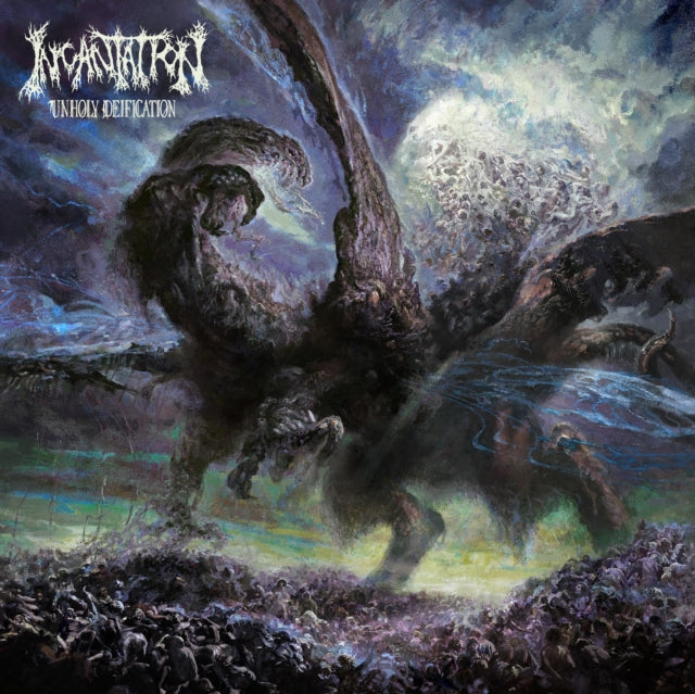 Profane Nexus (Swamp Green With Red, White & Black Splatter LP Vinyl) & Infernal Storm (Translucent Gold With Swamp Green, Red & White Splatter LP Vinyl) & Unholy Deification (Deep Purple LP Vinyl)