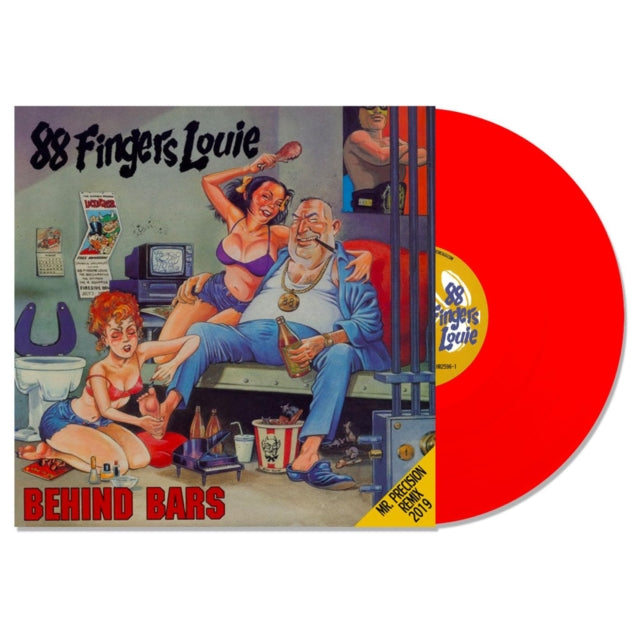 88 Fingers Louie - Behind Bars (Red LP Vinyl)