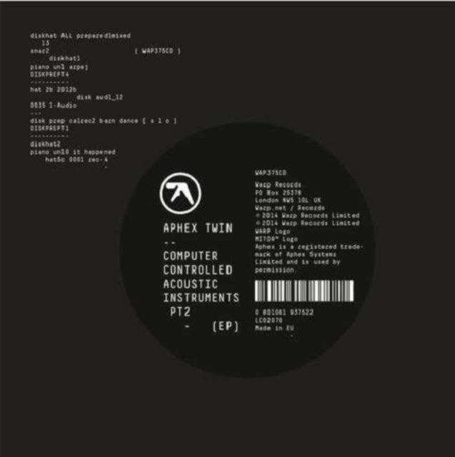 Computer Controlled Acoustic Instruments Pt 2 Ep