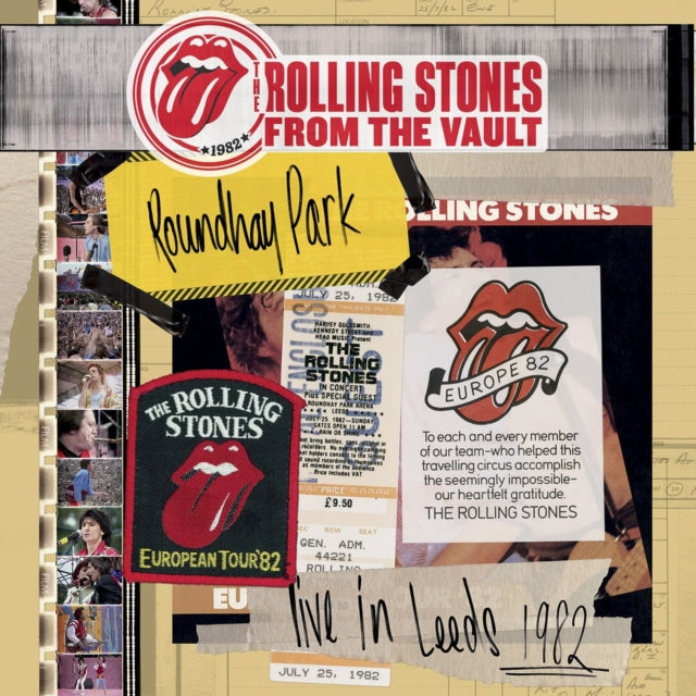Rolling Stones - From The Vault: Live In Leeds 1982 (3LP/DVD)