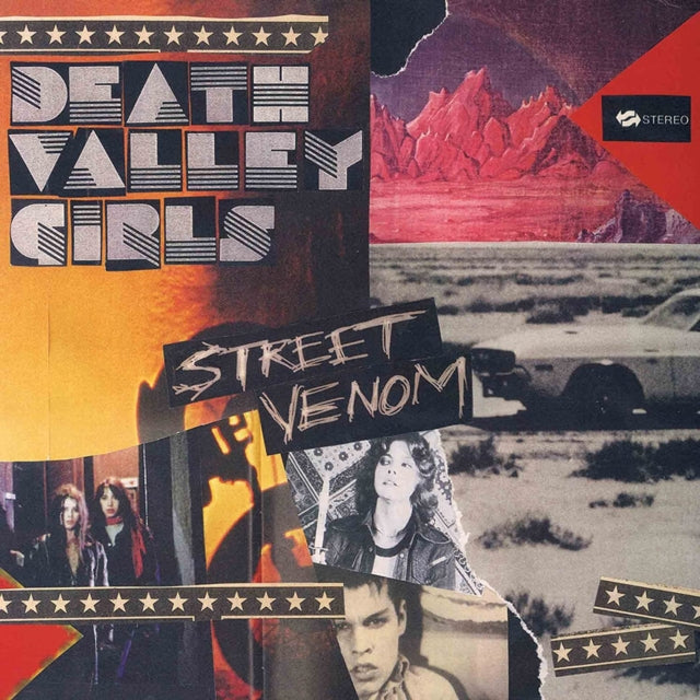 Death Valley Girls - Street Venom (Deluxe Edition/Milky Clear W/ Yellow & Red Splatter LP Vinyl) (I) & Glow In The Dark (Neon Green & Red W/ Black Splatter LP Vinyl)
