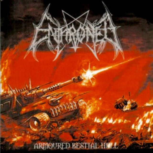 Enthroned - Apocolypse Manifesto (Clear LP Vinyl With Red/Orange/Grey Splatter LP Vinyl) & Towards The Skullthrone / Regie Sathanas (Clear LP Vinyl With Brown/Red/White Splatter LP Vinyl) & Armoured Bestial Hell (Clear LP Vinyl With Red/Orange/White