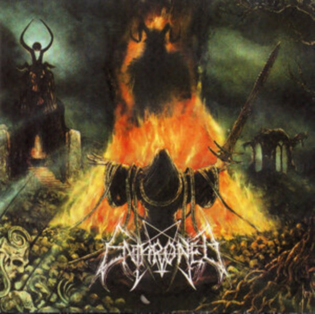 Enthroned - Apocolypse Manifesto (Clear LP Vinyl With Red/Orange/Grey Splatter LP Vinyl) & Towards The Skullthrone / Regie Sathanas (Clear LP Vinyl With Brown/Red/White Splatter LP Vinyl) & Armoured Bestial Hell (Clear LP Vinyl With Red/Orange/White
