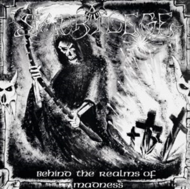 Sacrilege - Behind The Realms Of Madness (2LP/White/Black Splatter Vinyl)