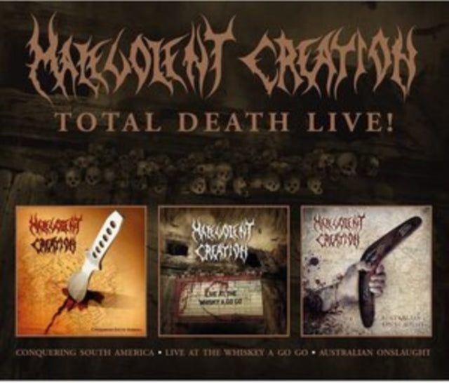 Malevolent Creation - Total Live Death! - CD