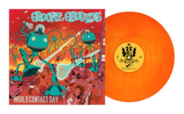 World Contact Day (Neon Yellow & Neon Orange Galaxy LP Vinyl)