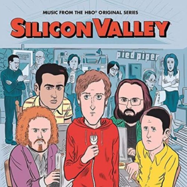 Various Artists - Silicon Valley O.S.T. (Red Translucent LP Vinyl/Dl Card/Poster)