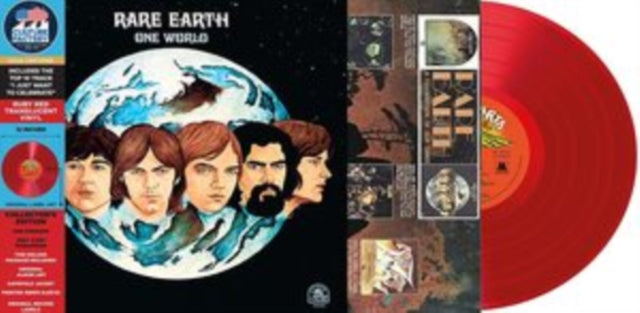 Rare Earth - Get Ready & One World (Red Translucent LP Vinyl)