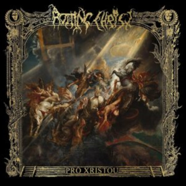 Rotting Christ - Pro Xristou (Crystal Clear LP Vinyl/33 Rmp) & Non Serviam (Clear White Marble LP Vinyl)