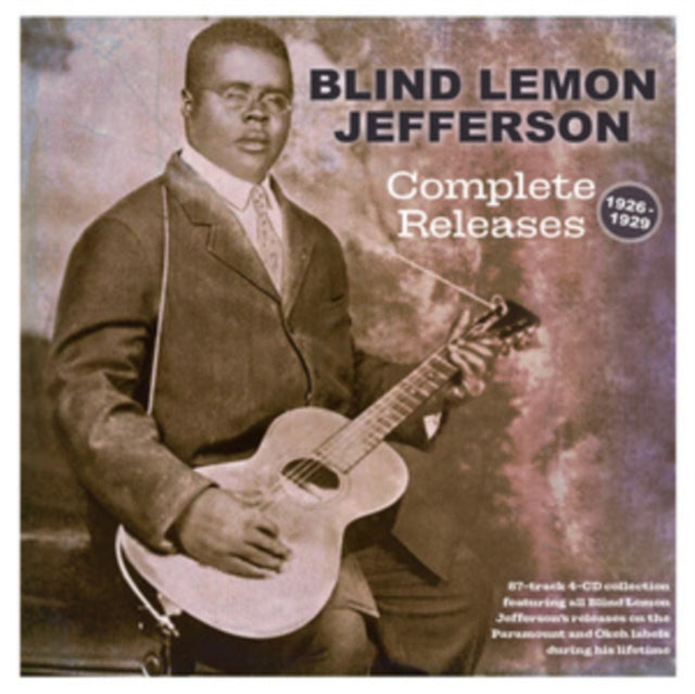 Blind Lemon Jefferson - Complete Releases 1926-29 (4CD)
