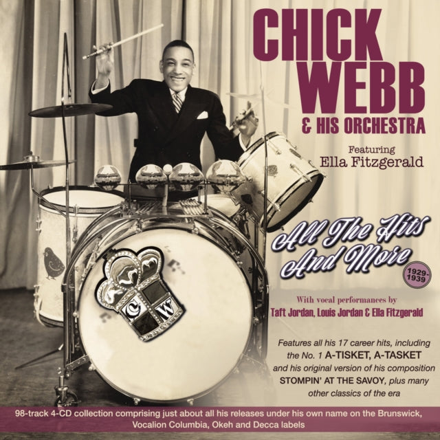 Chick & His Orchestra Webb - All The Hits & More 1929-39 (4CD)
