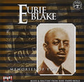 Eubie Blake - Memories Of You - Music CD