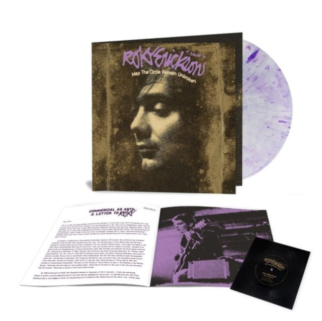 Various Artists - May The Circle Remain Unbroken: A Tribute To Roky Erickson (Clear W/ Hi-Melt LP Vinyl) (Rsd)